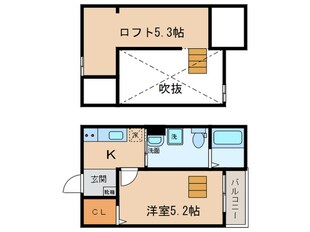 Casa Unoの物件間取画像